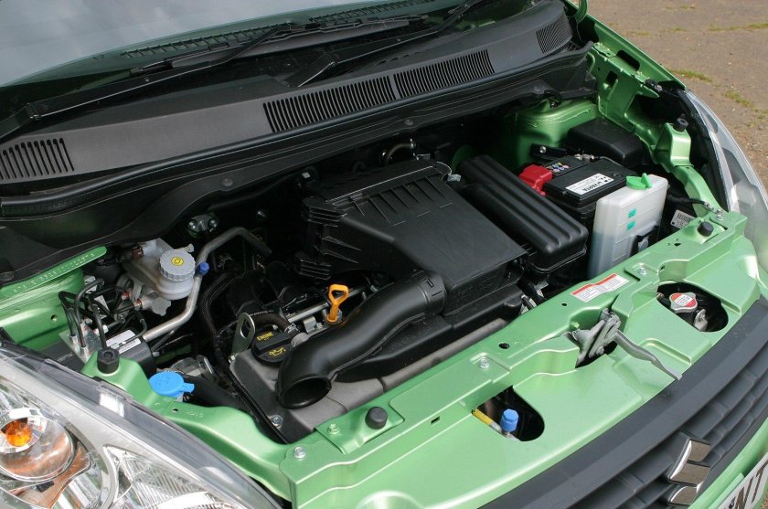 Suzuki Splash под капотом