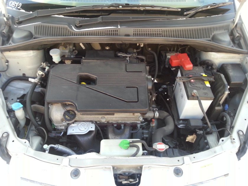 Сузуки sx4 2008 подкапотное