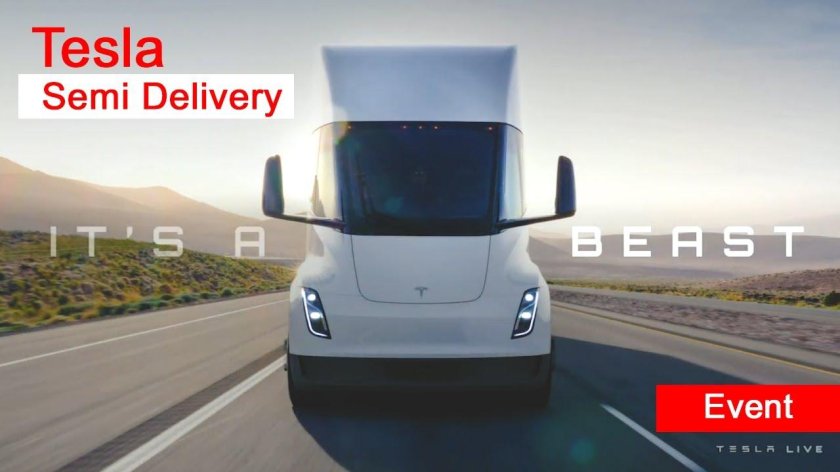 Tesla Semi кабина