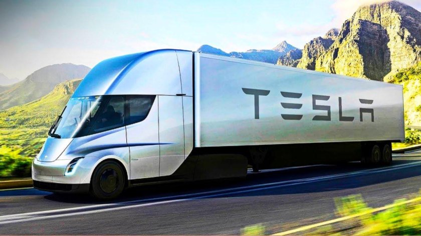 Электрогрузовик Тесла