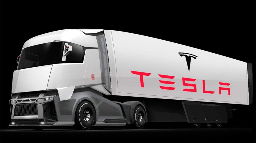 Tesla Semi грузовик