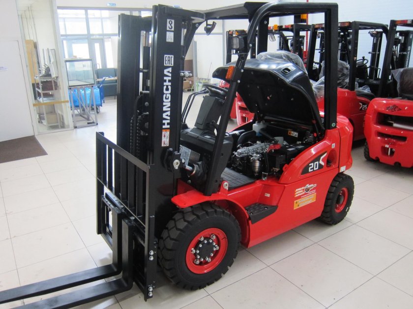 Вилочный погрузчик toyota