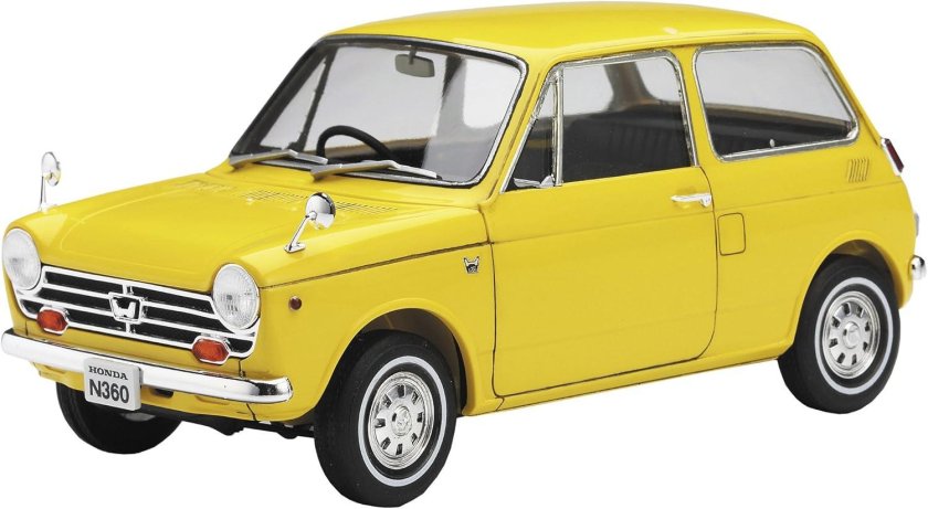 Honda n360 из бумаги