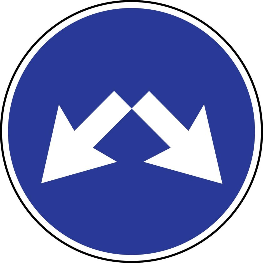 4.2.2 Объезд препятствия слева