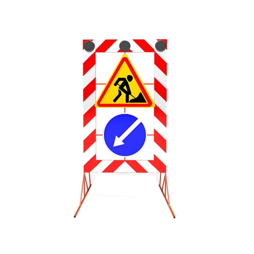 Передвижной заградительный знак
