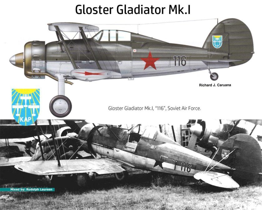 Gloster gladiator belgium