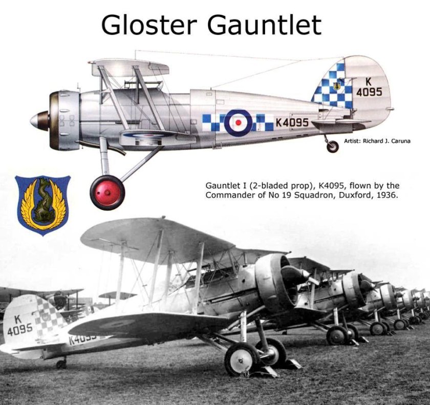 Gloster Gauntlet истребитель