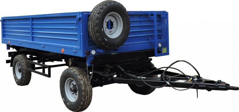 Прицеп тракторный самосвальный 2 ПТС-4.5