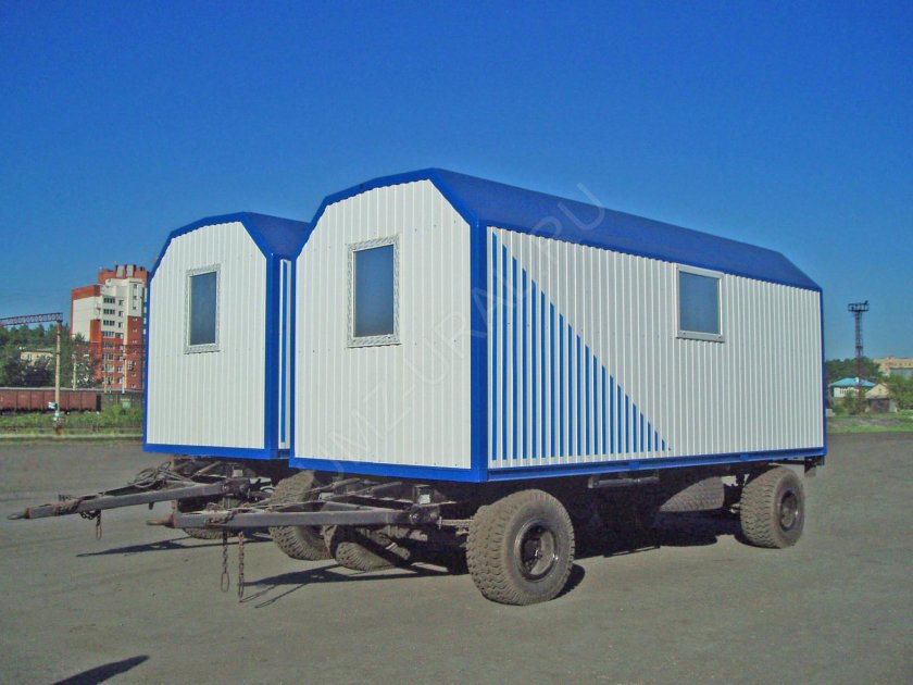 Прицеп-вагон'Сава'а 8*2,8