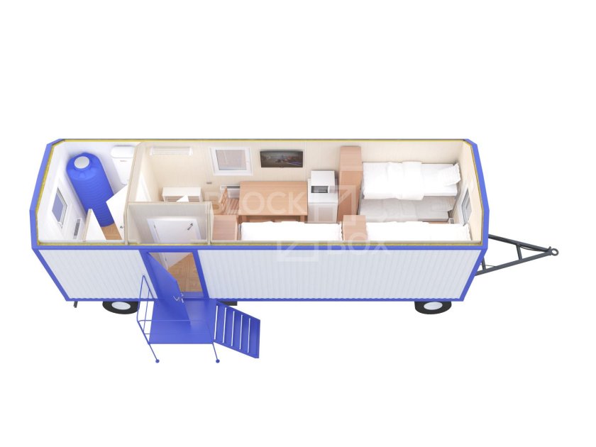 Прицеп вагон дом передвижной «Ковчег 808с16»