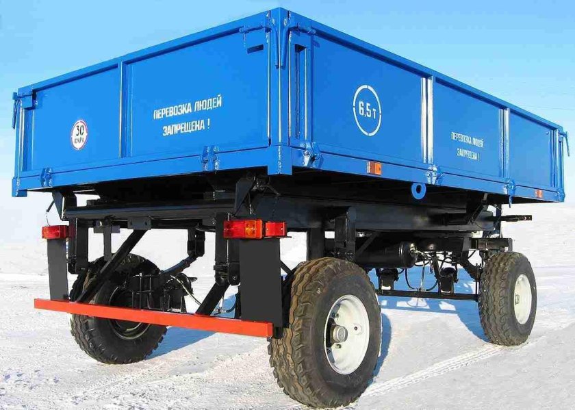 Тракторный прицеп 2 ПТС-6.5 самосвальный