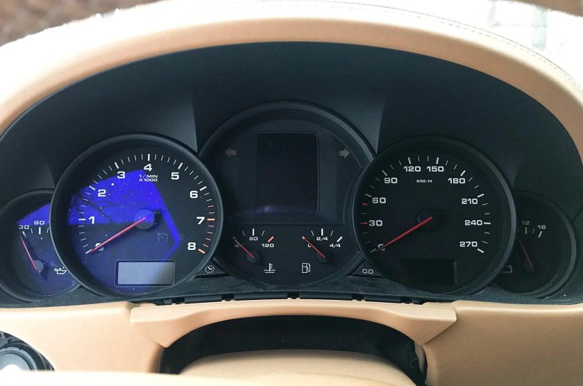 Cayenne 955 приборка