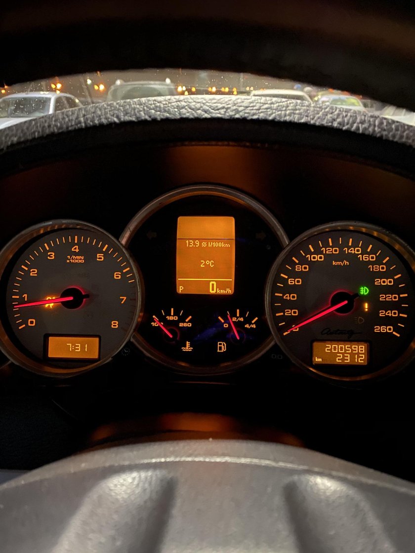 Панель приборов Cayenne 955