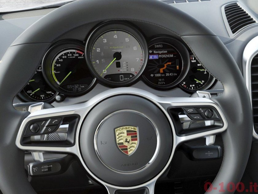 Porsche Cayenne 958 панель приборов