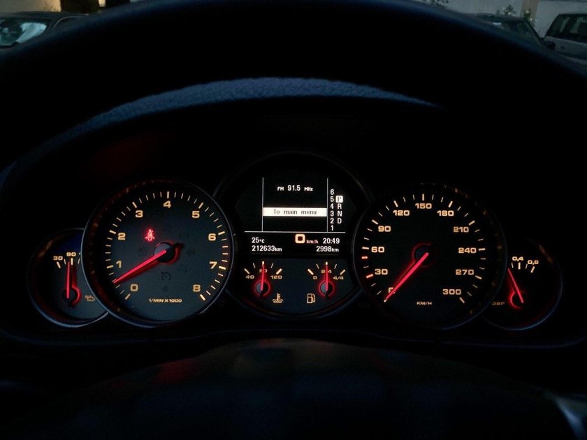 Приборная панель Porsche