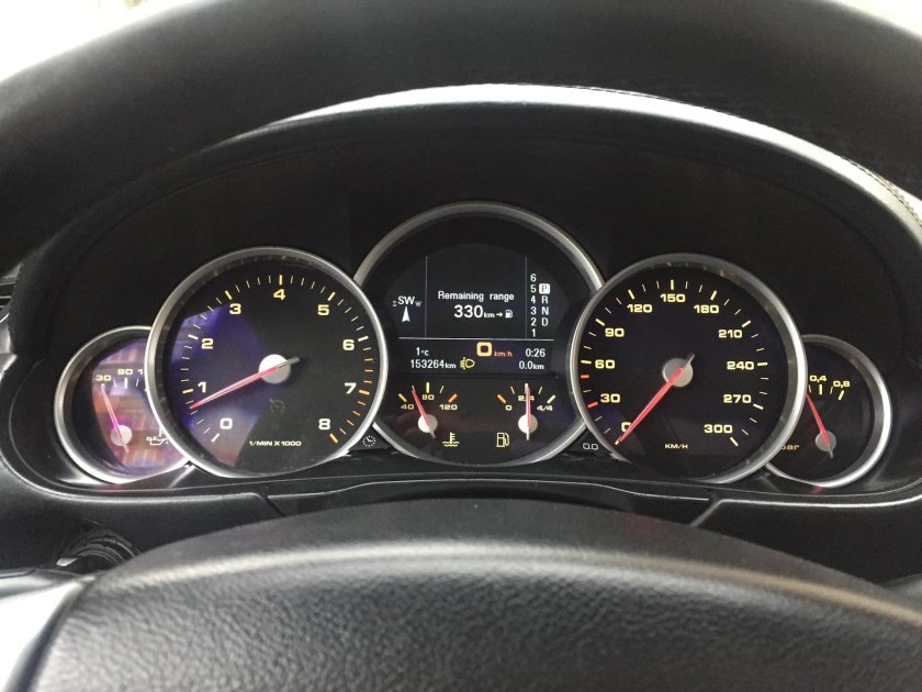 Приборная панель Cayenne 958