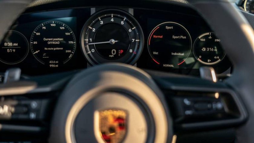 Панель приборов Порше 911