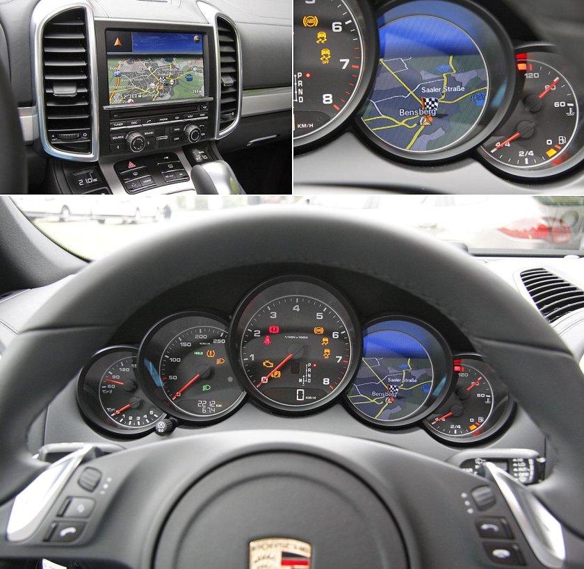 Приборная панель Cayenne 958