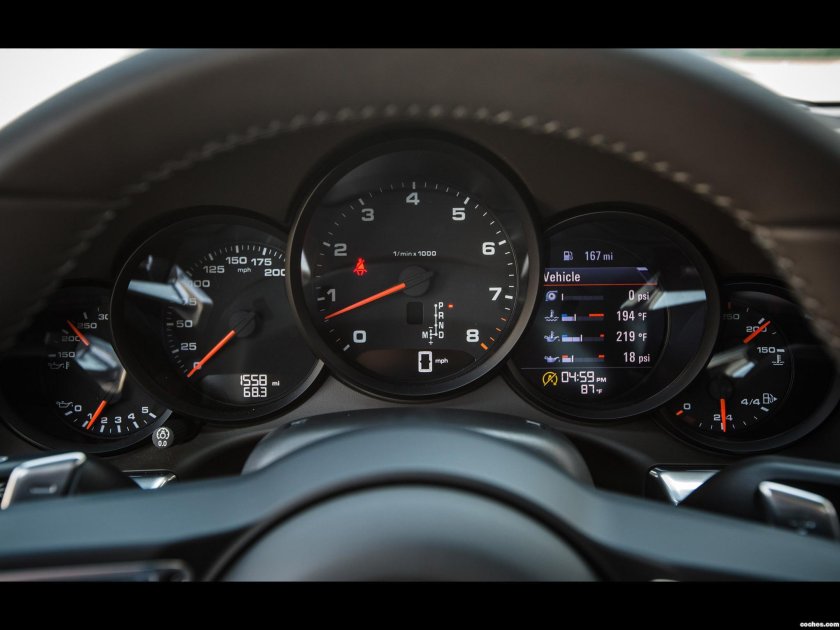 Приборная панель порше