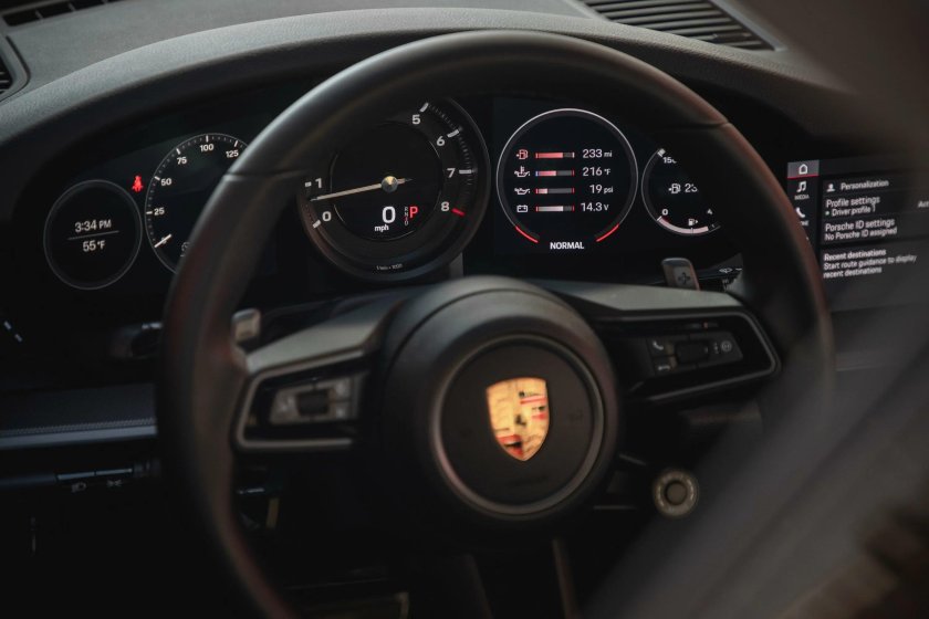 Панель приборов Порше 911