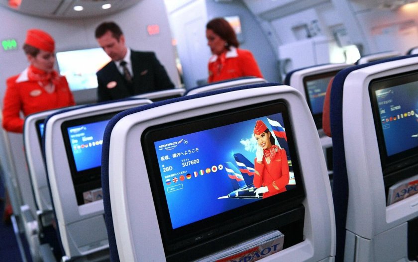 А350 Аэрофлот салон