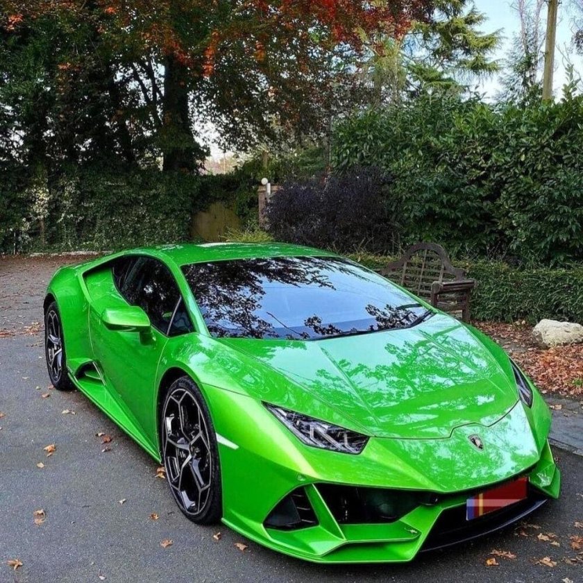 Lamborghini Gallardo зеленый