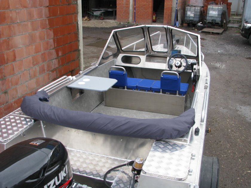 Алюминиевая лодка RUSBOAT-45