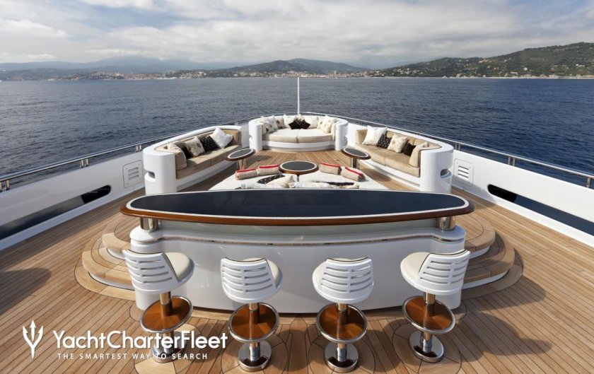 134-Метровой яхты serene