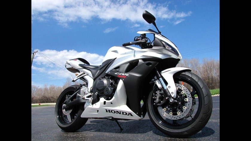 Honda cbr600rr 2007 White