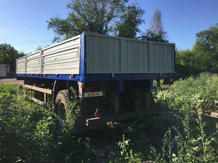 Полуприцеп бортовой одаз 93571