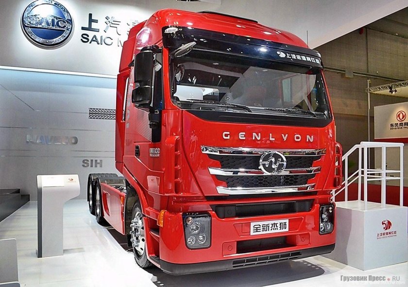 Тягач китайский