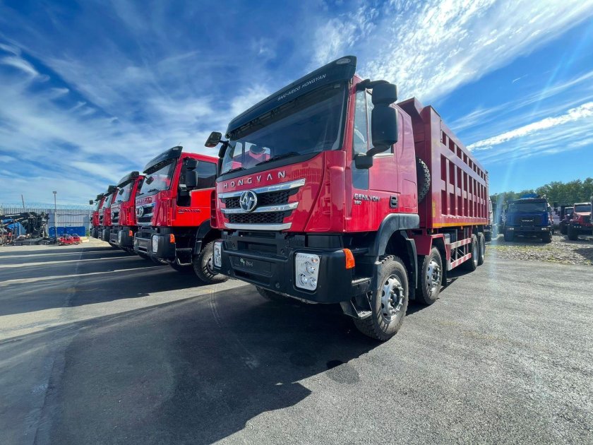 2022 FAW, Hongyan, HOWO самосвалы песок