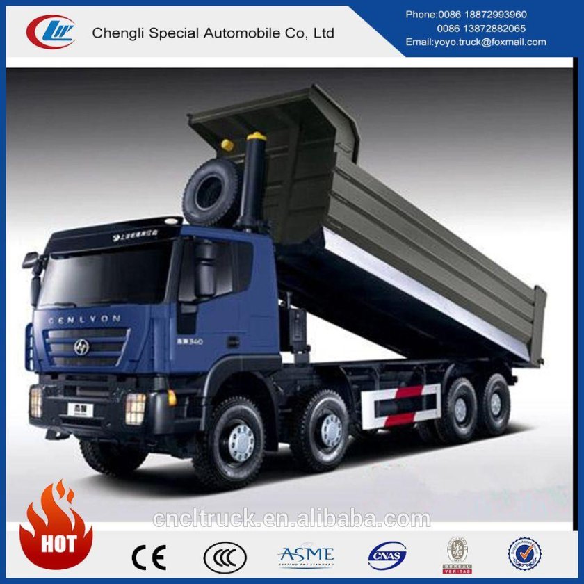 Hongyan самосвал 8x4