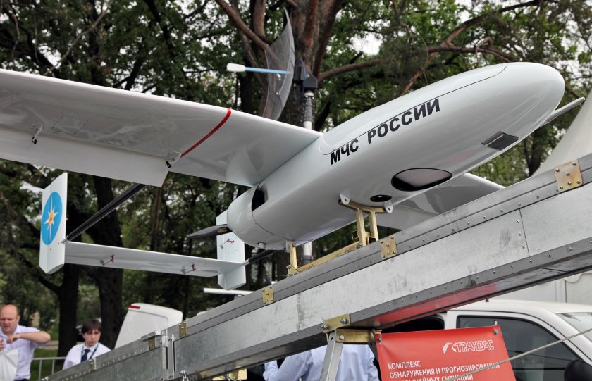 Беспилотный аппарат БПЛА России МЧС