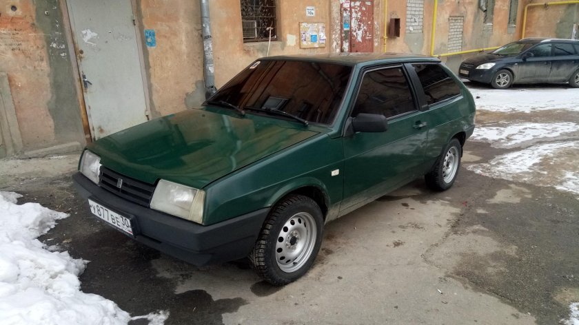 ВАЗ 2108 зеленая