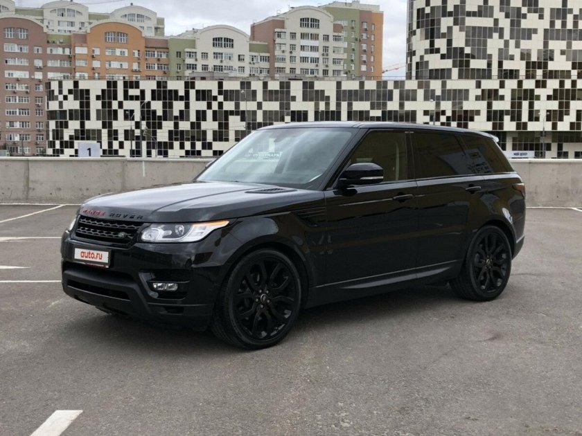 Рендж Ровер спорт 2014 черный