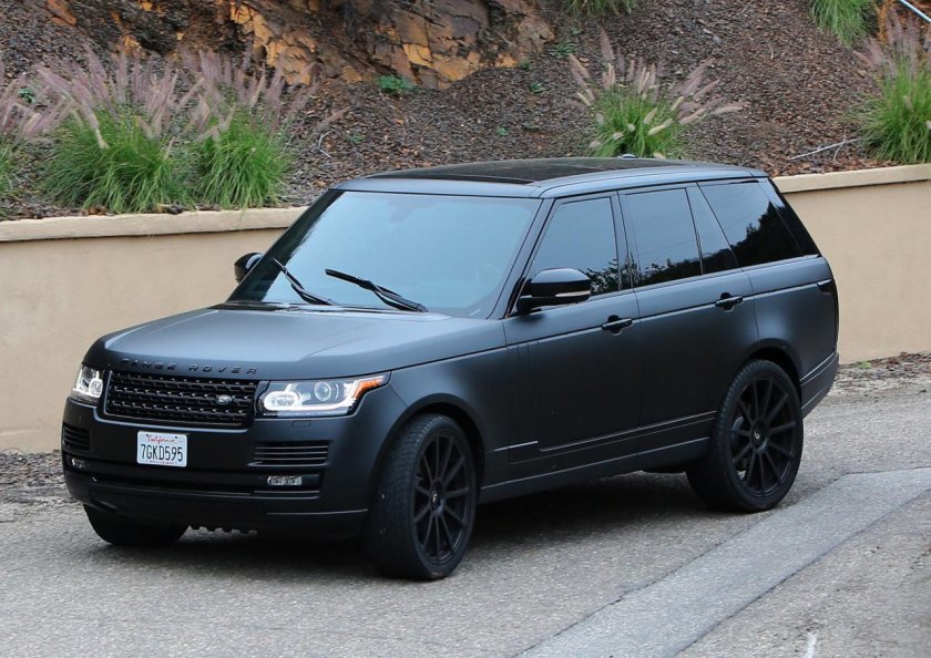 Тонированный range Rover Sport 2