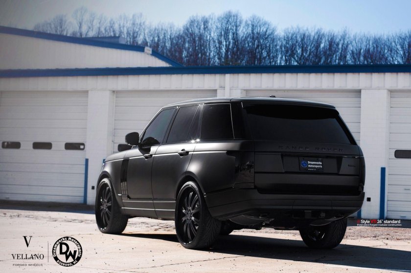 Тонированный range Rover Sport 2