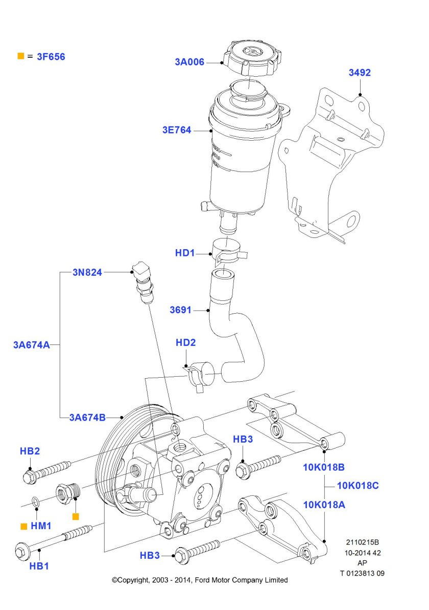 Схема гидроусилителя Форд Мондео 4