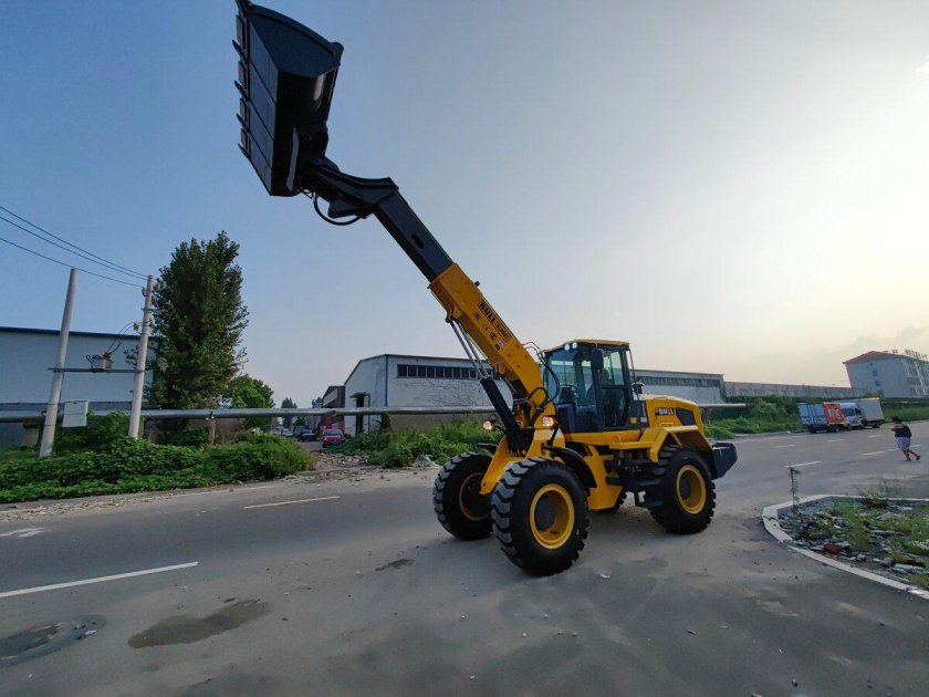 Bull sl300 фронтальный погрузчик