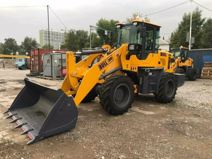 Фронтальный погрузчик sdlg