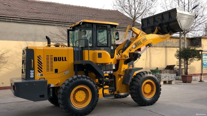 Bull sl300 фронтальный погрузчик