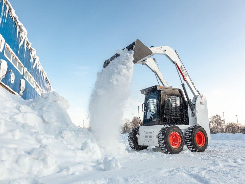 Мини-погрузчик bull sl1050