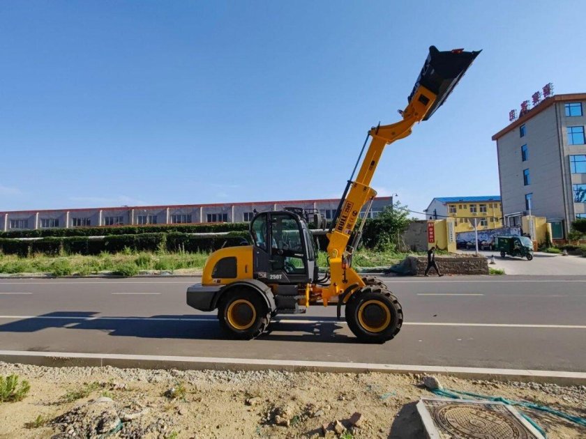 Фронтальный погрузчик bull sl220