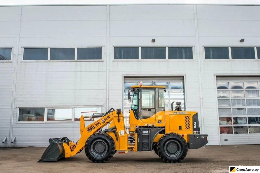 Фронтальный погрузчик bull sl220