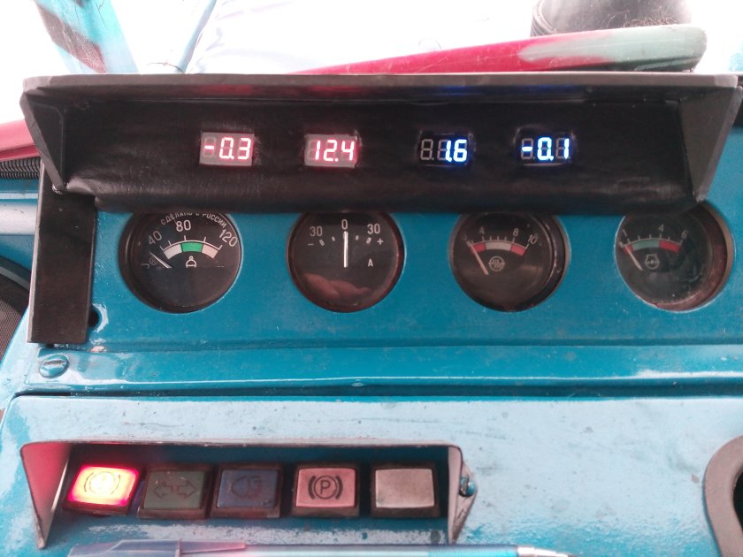 Панель приборов МТЗ 80 малая кабина