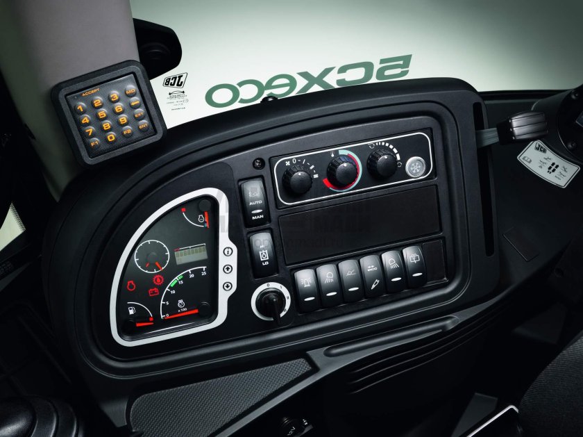 Панель управления JCB 4cx