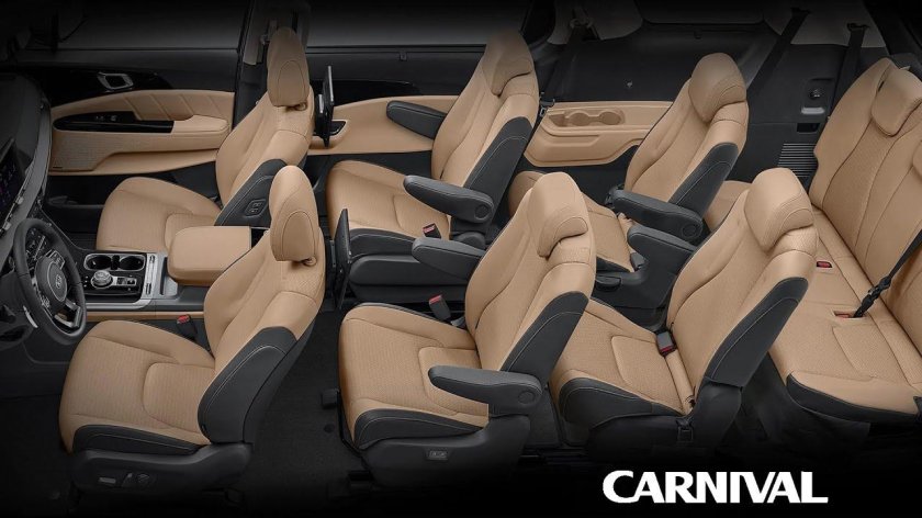 Kia Carnival 2021 салон