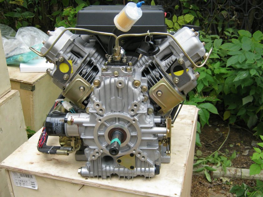 Двухцилиндровый двигатель Лифан