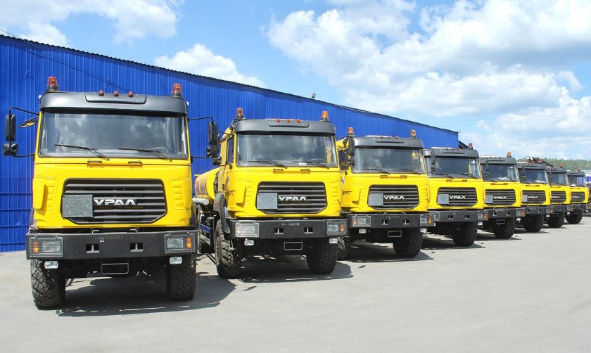 Урал самосвал Роснефть